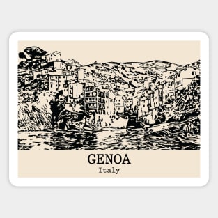Genoa - Italy Magnet
